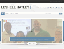 Tablet Screenshot of leshellhatley.com